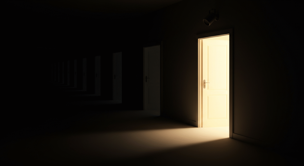 Dark doorway