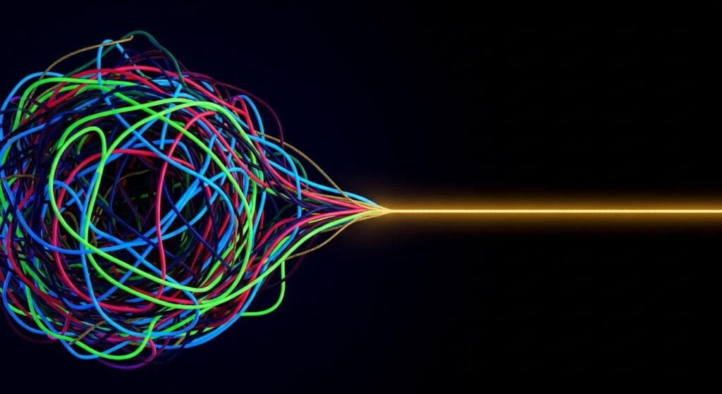 Transition Ball of Yarn